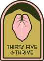 35 and Thrive logo